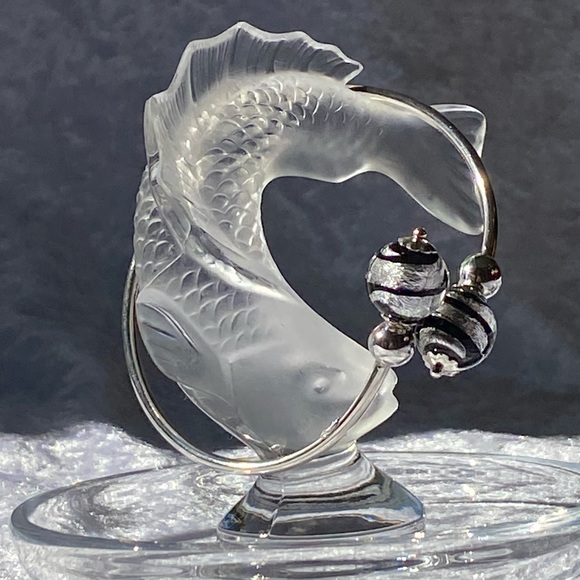 Venetian Artisan Glass Black Swirl 800 Silver Bypass Bracelet Italy - Picture 3 of 14